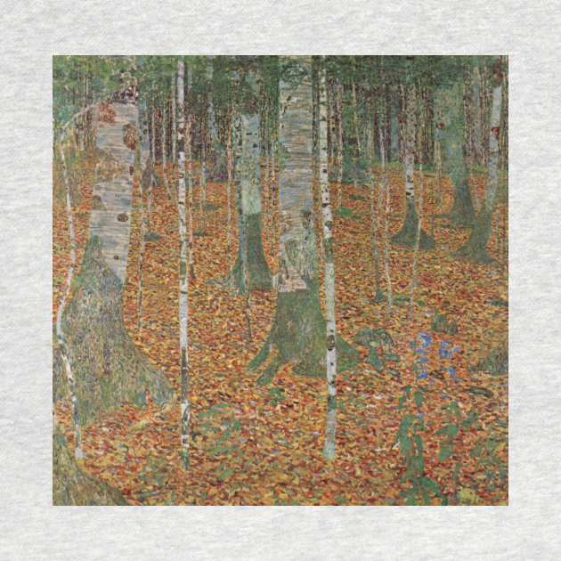 Birch Forest by Gustav Klimt by MasterpieceCafe